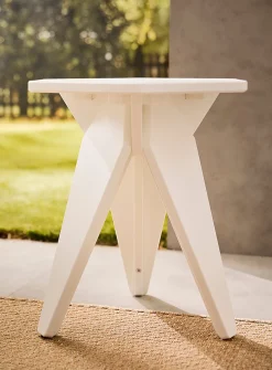 Tripod outdoor accent table