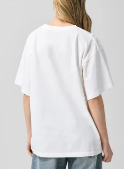 Trompe-l'œil pendant oversized T-shirt
