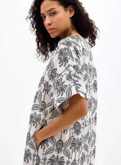 Tropical expression flowy nightgown