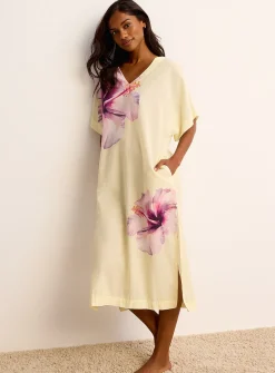 Tropical expression flowy nightgown