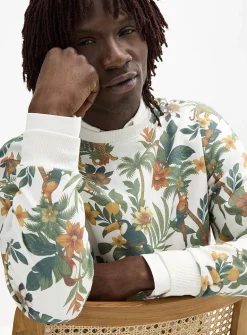 Tropical jungle sweatshirt