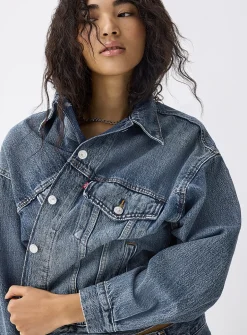 Trucker boxy jean jacket