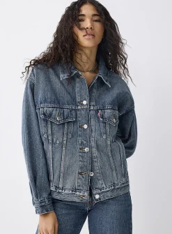 Trucker boxy jean jacket