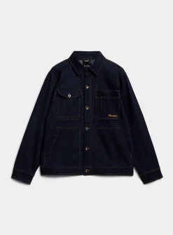 Trucker denim work jacket