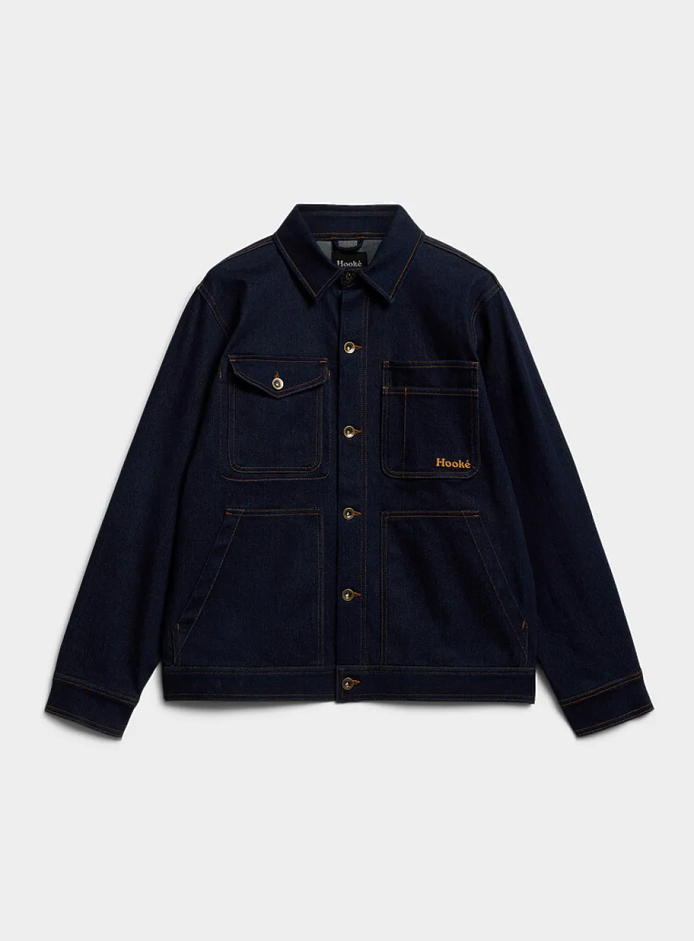 Trucker denim work jacket