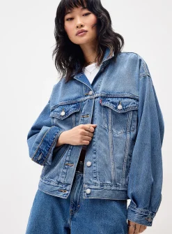 Trucker 90's boxy-fit jean jacket