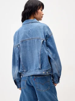 Trucker 90's boxy-fit jean jacket