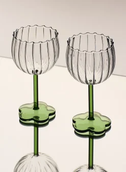 Tulip cocktail glasses