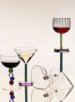 Tulip cocktail glasses