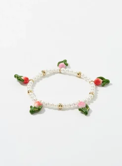 Tulip pearl bracelet