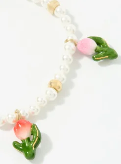 Tulip pearl bracelet