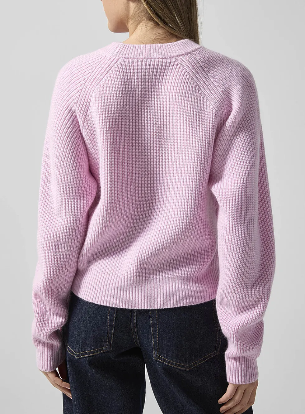 Tulliam cashmere-merino blend braided sweater