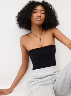 Turn-up tube bodysuit