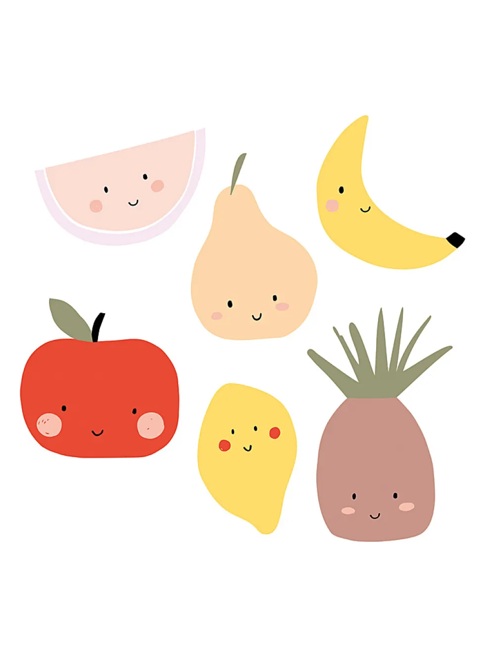 Tutti Frutti wall decals