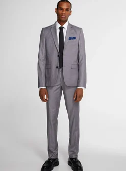 Twill minimalist suit