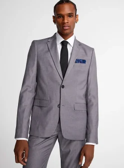 Twill minimalist suit