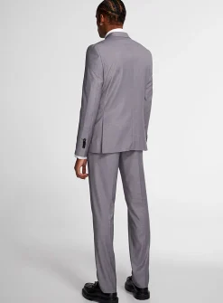 Twill minimalist suit