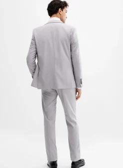 Twill minimalist suit
