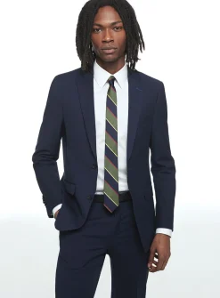 Twill minimalist suit
