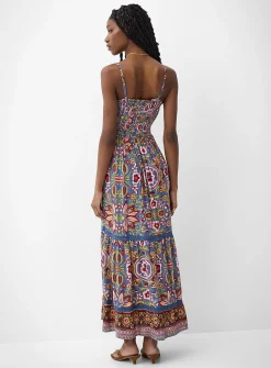 Twist detail maxi dress