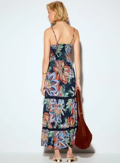 Twist detail maxi dress