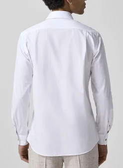 Two Button Krall embroidered orb poplin shirt