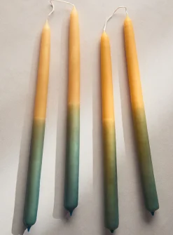 Two-tone candles
