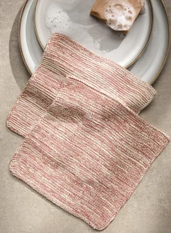 Two-tone dishcloths