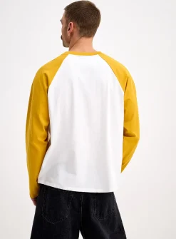 Two-tone raglan T-shirt