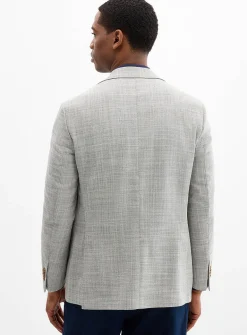 Two-tone thread chambray jacket