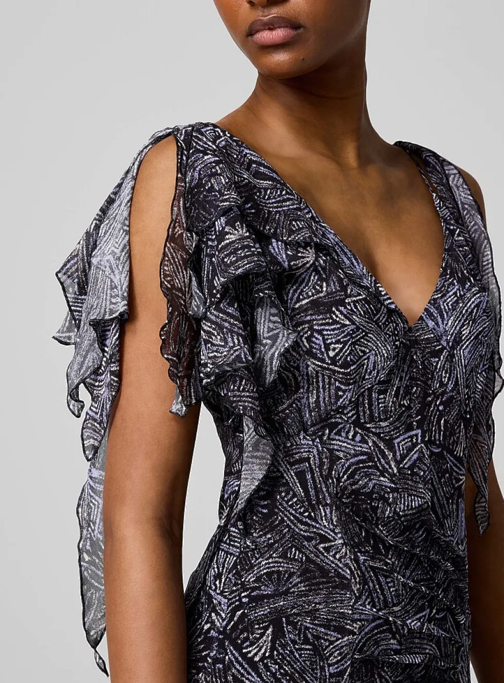 Tylena pure silk asymmetrical dress