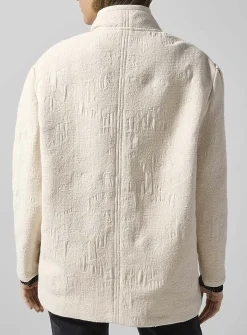 Uadie textured jacquard blazer