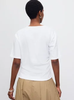 Ulina draped tee