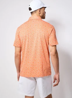Ultimate365+ micro-perforated confetti golf polo