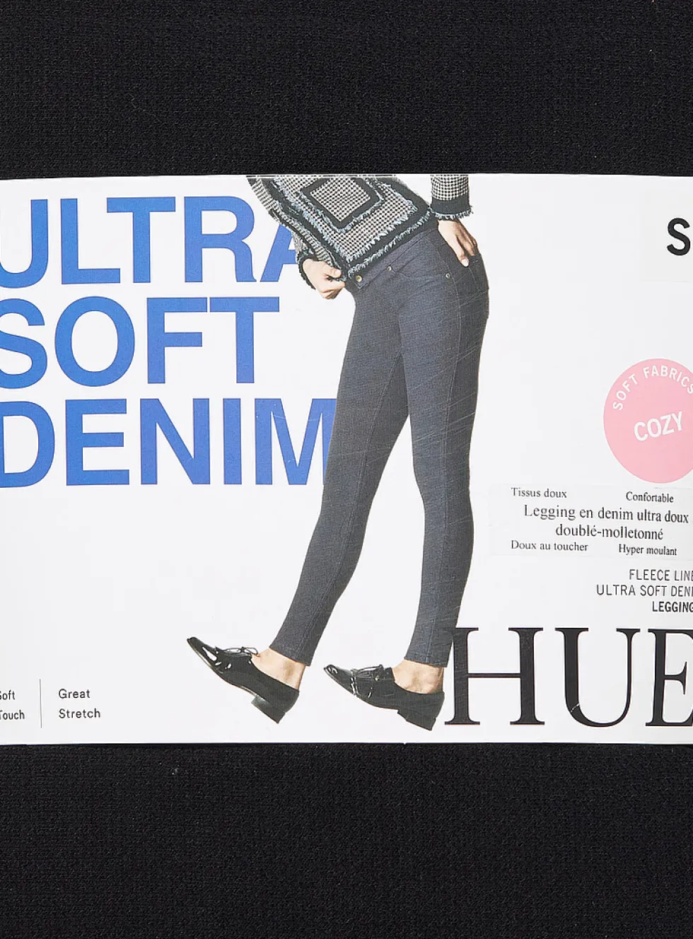 Ultra soft fleece-lined jegging