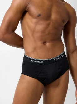 Ultra-comfortable black briefs