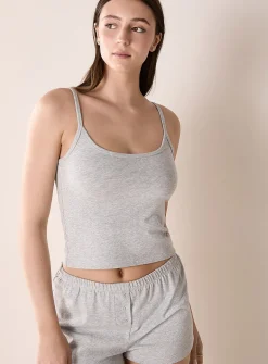 Ultra-comfortable cropped cami