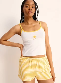 Ultra-comfortable cropped cami