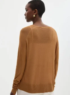 Ultra-fine knit sweater