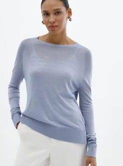 Ultra-fine knit sweater