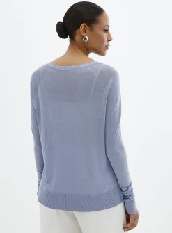 Ultra-fine knit sweater