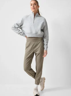Ultra-soft high-rise joggers