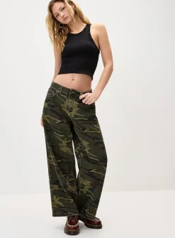 Ultra-wide-leg boyfriend jean