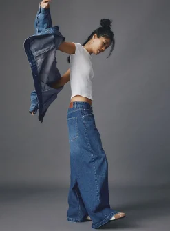 Ultra-wide-leg boyfriend jean