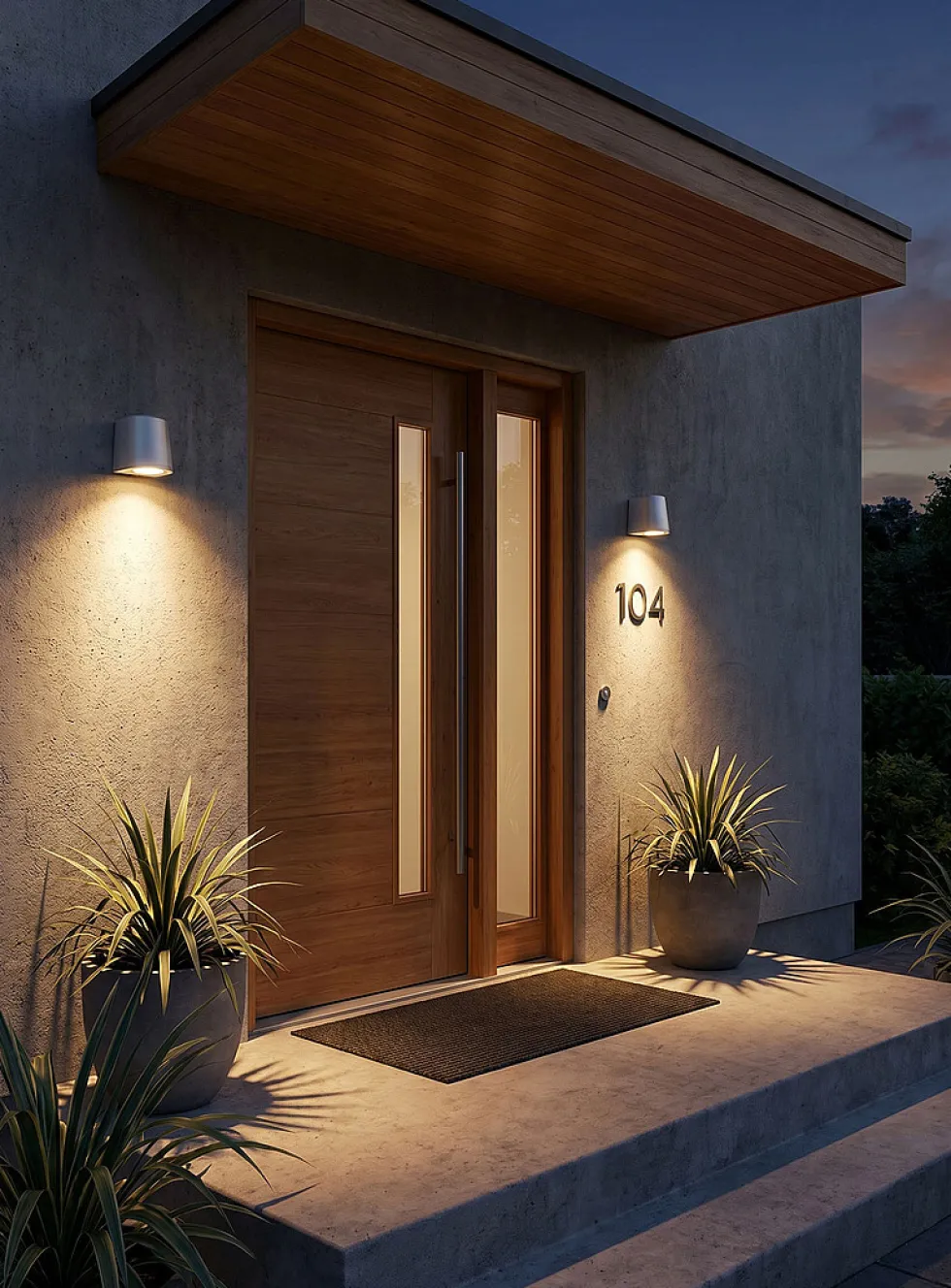 Umea arched wall sconce