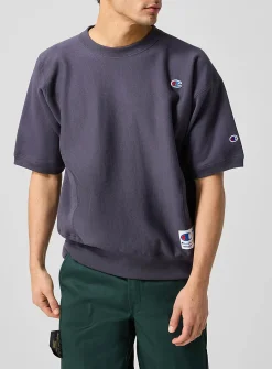 Undercover x Champion beaded logo short-sleeve sweatshirt