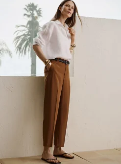 Universal belted fluid pant