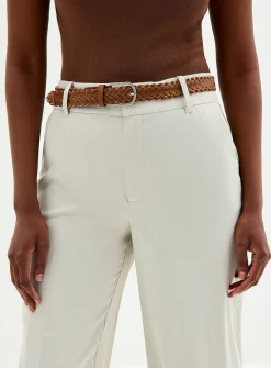 Universal belted fluid pant