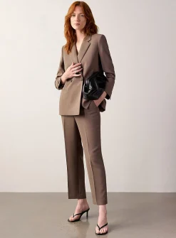 Universal textured crepe dress pant