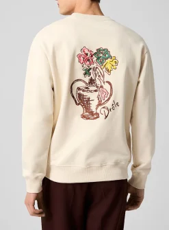 Vase Havana embroidered sweatshirt